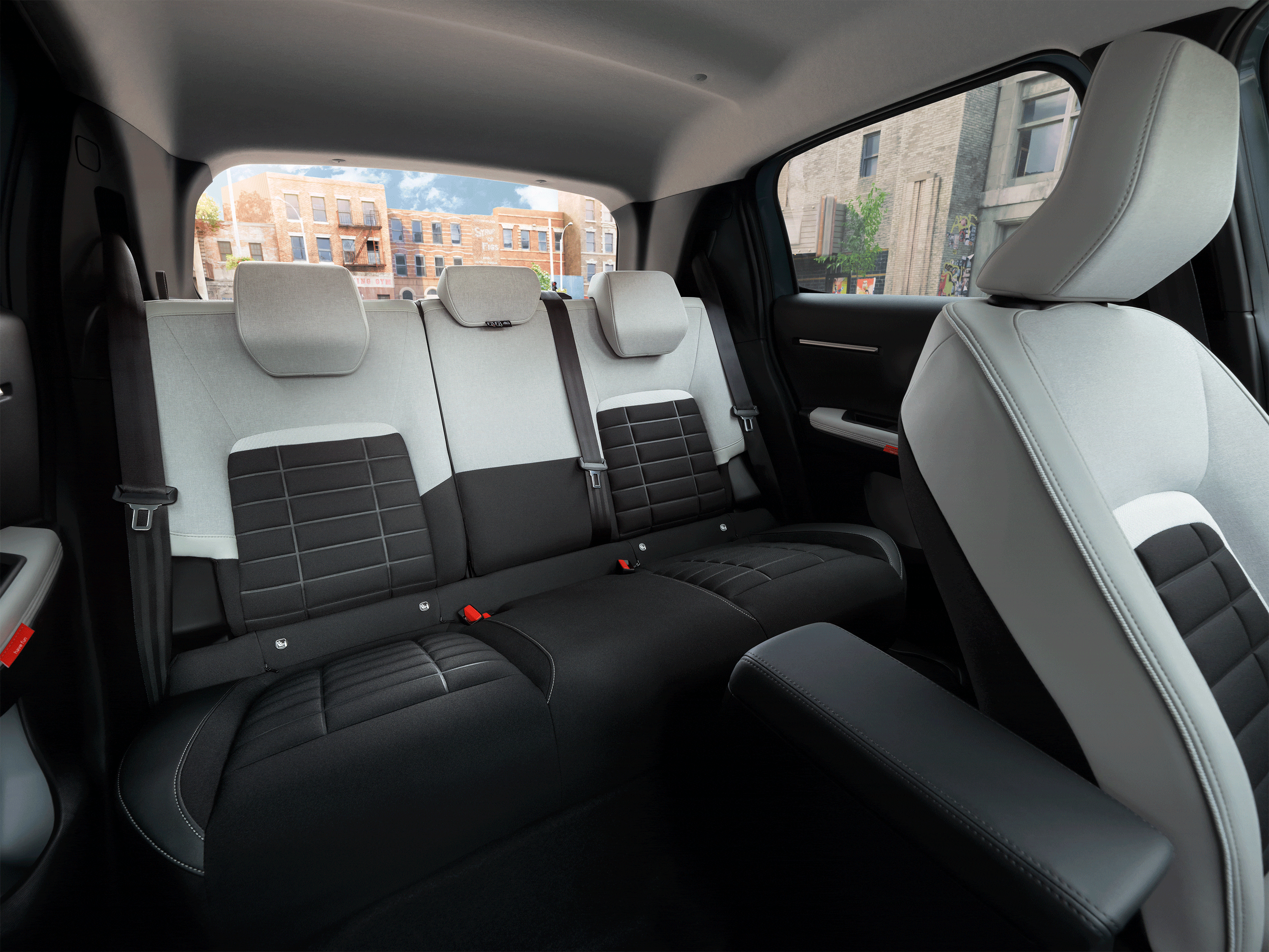 New ë-C3 back row seats modularity