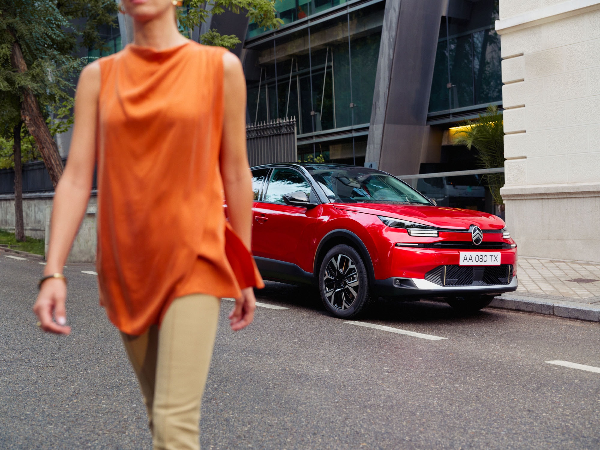 C3 Aircross back view