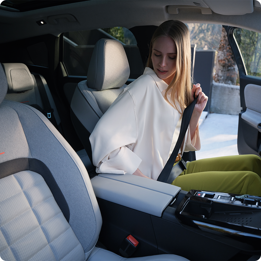 Widok wnętrza przód C5 Aircross z fotelami Advanced Comfort