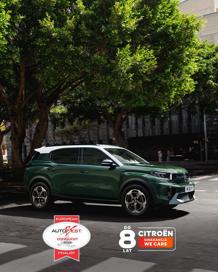 C3 Aircross parked in the city